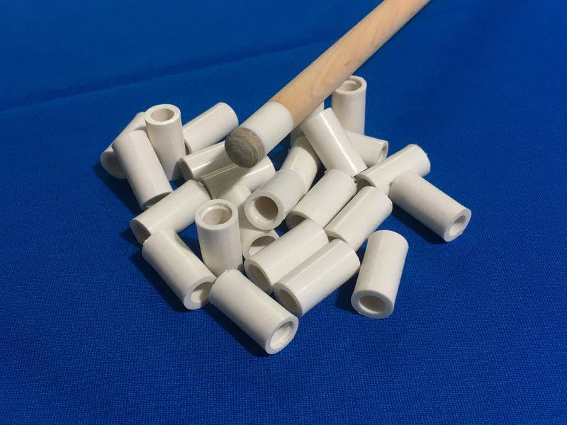 [Bán Lẻ] Phíp Nhựa Thay đầu Cơ Bi-A Gậy Bida 13mm 2