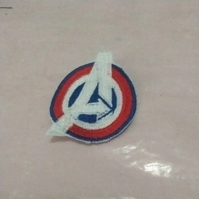 Patch Bordir Karakter Super Hero Iron On Anyaman Renda 5