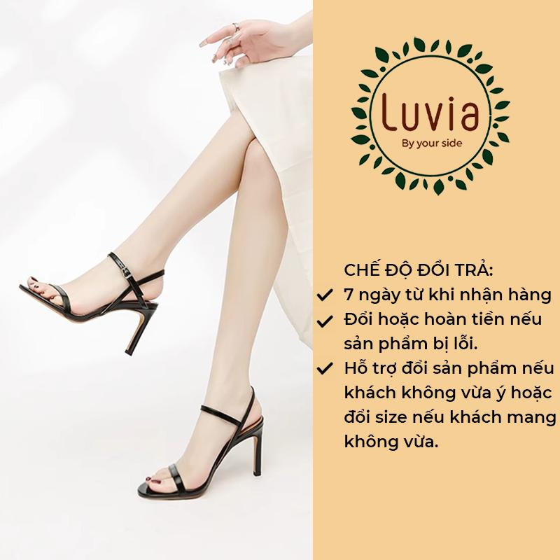 Giày cao gót quai mảnh tôn dáng thời trang đi sự kiện Luvia 109CG 2