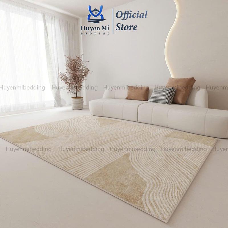 Thảm Panama lông cừu cao cấp trải sàn phòng khách và phòng ngủ Huyenmibedding - Kích thước 1,6x2,3m và 2mx3m