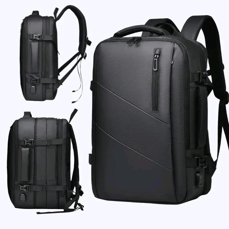 SAVAGE CLAYTON RICHMONDI Ransel Backpack Laptop Anti Air Waterproof Expanding Dapat Dilerluas Port USB 4