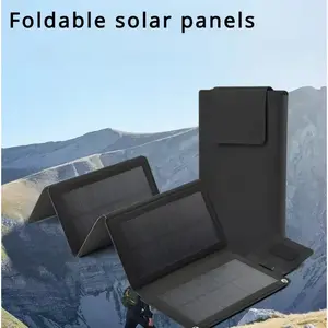 AShop Panel Surya Lipat Solar Panel Portable with USB Type C 12W 5V