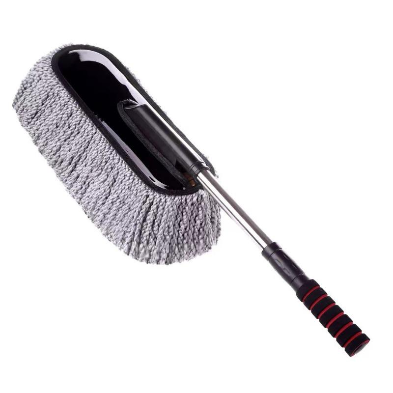 Rửa Xe Lau Xe Có Thể Thu Vào Xe Đặc Biệt Lau Xe Chống Thương Tích Bàn Chải Rửa Xe Công Cụ Lau Xe Bụi 7