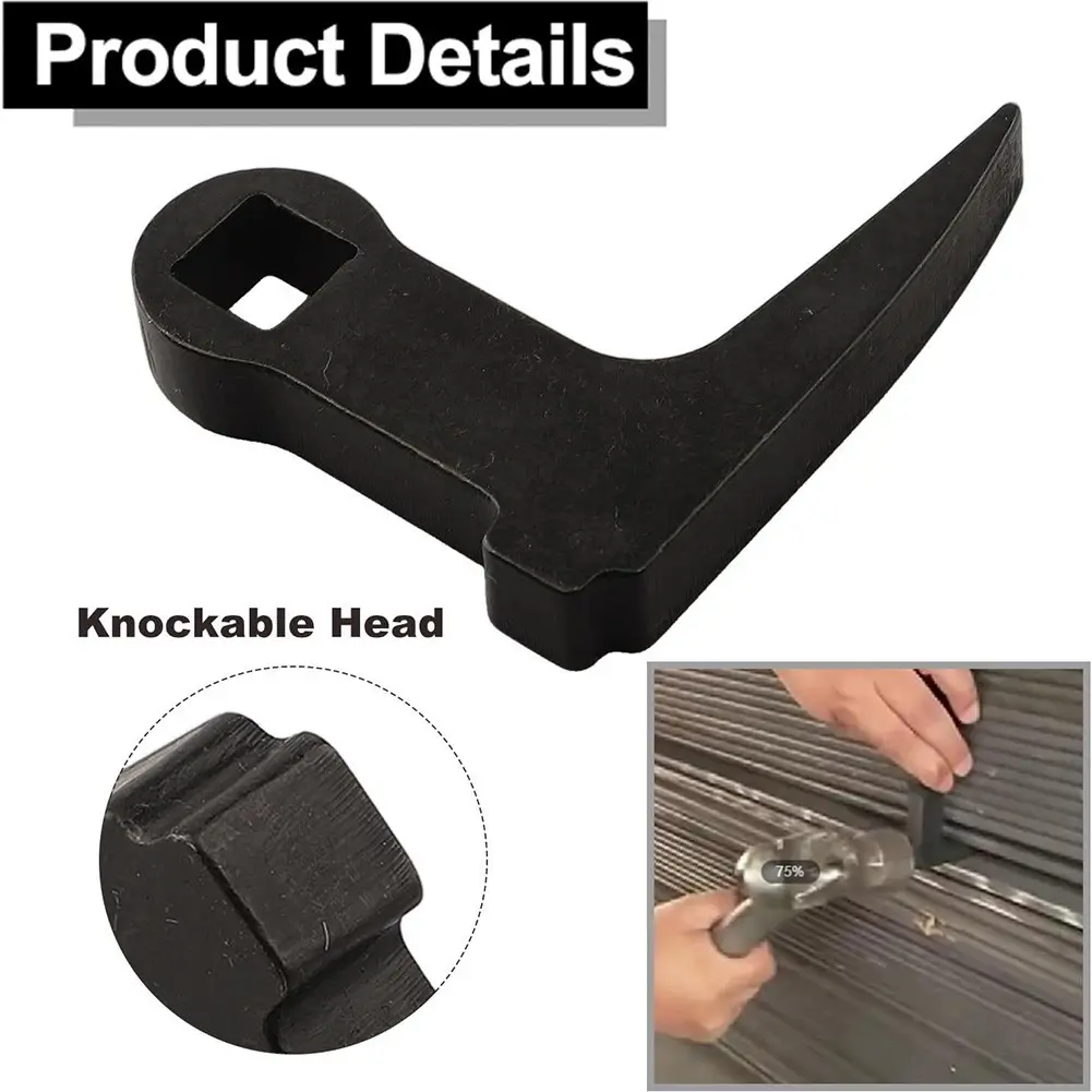 ✨HCHW✨1/2" Drive Ratchet Pry Bar Adapter Half Shaft Removal Car Repairing Tools 90°