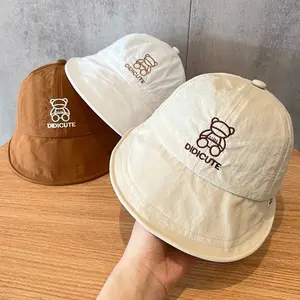 TOPI  ANAK COWOK CEWEK GAYA TALI SERUT BELAKANG DICUDITE BEAR UNISEX
