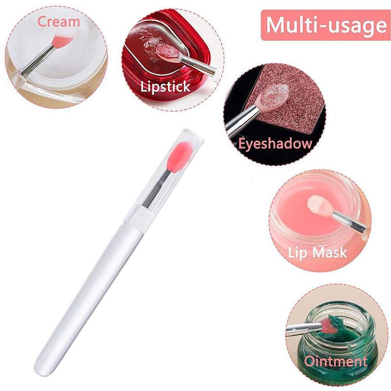 Product Introduction of Cọ Môi Silicon, Có Nắp Đậy, Cọ Môi, Cọ Môi Son Kem, Cầm Tay, Cọ Nhuộm Hào Môi, Dụng Cụ Trang Điểm, 1 Cái 25