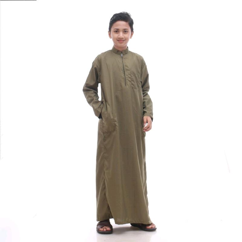 JUBAH ANAK LAKI-LAKI USIA 10- 15tahun / GAMIS MUSLIM ANAK LAKI-LAKI TANGGUNG Katun 6