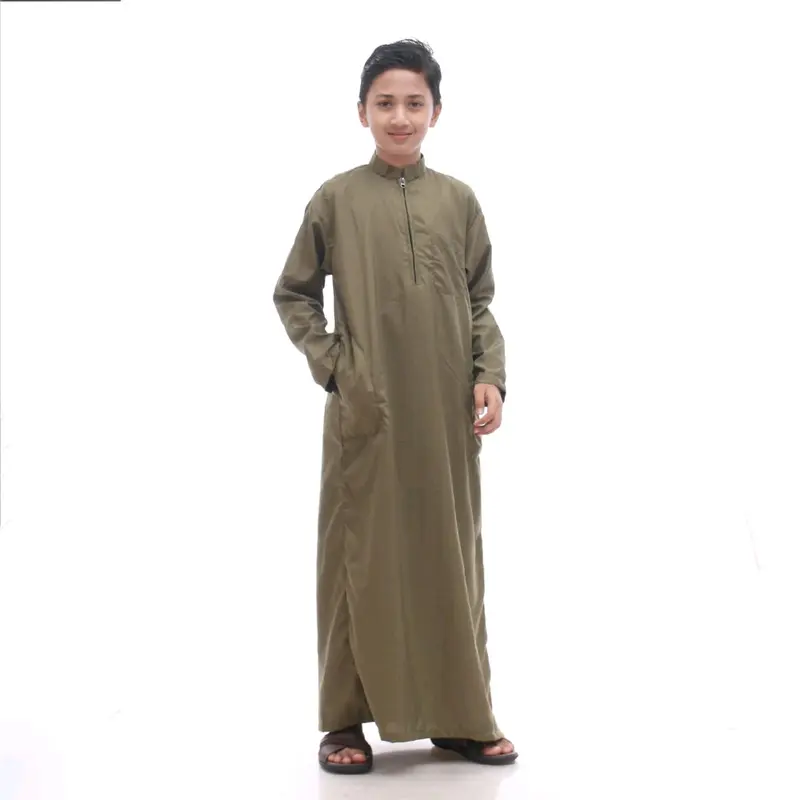 JUBAH ANAK LAKI-LAKI USIA 10- 15tahun / GAMIS MUSLIM ANAK LAKI-LAKI TANGGUNG Katun 5