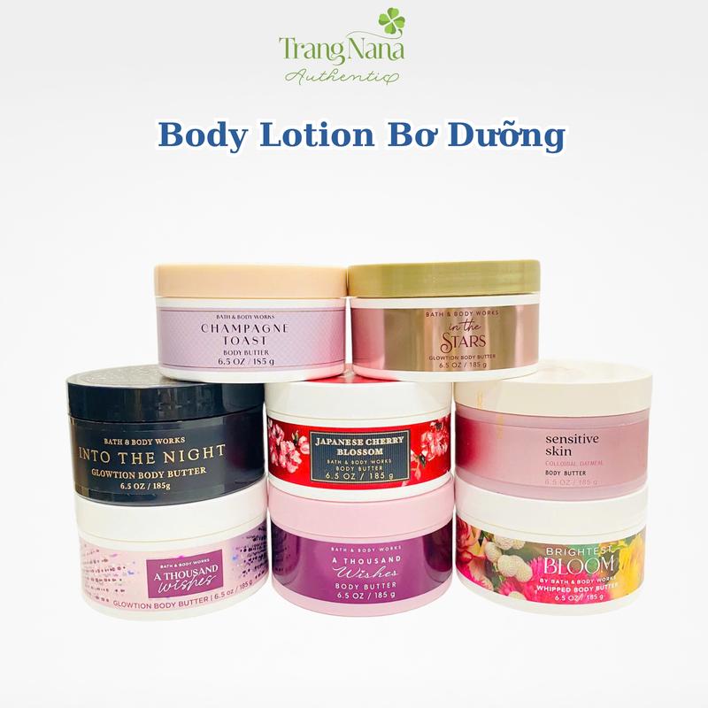 Kem Dưỡng Thể Bath & Body Works Body Lotion Butter Bơ Dưỡng Ẩm Sâu Với Hương Thơm Nước Hoa Cho Da Mềm Mịn - Làm Đẹp Da Dưỡng Body Dưỡng Da Body Women