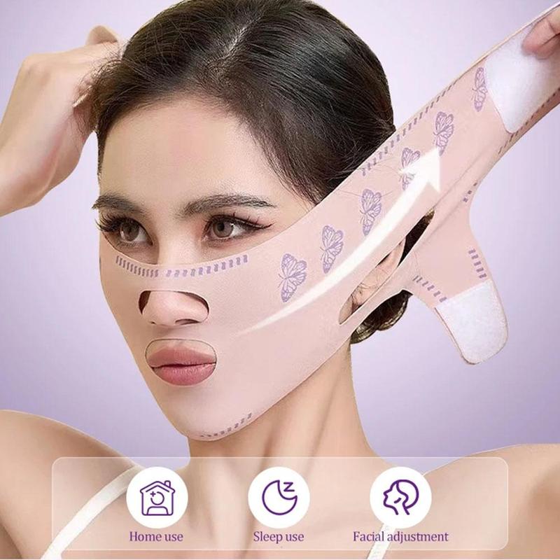 Product Introduction of Breathable V Face Band Cheek Lift Up Face Mask Face V Shaped Face Lifting Mask Skincare Tools 39