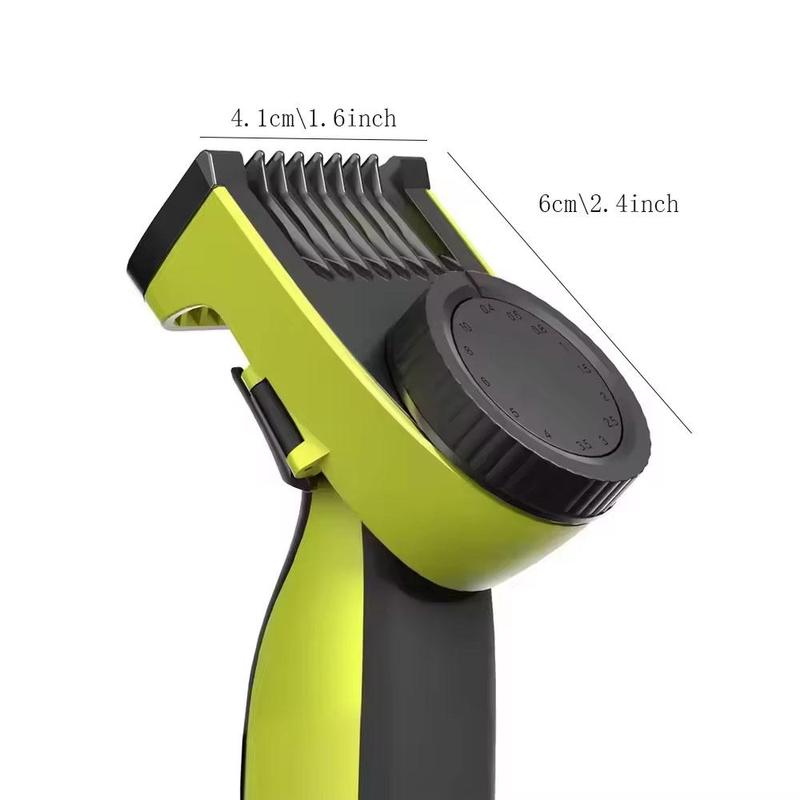 14 Adjustable Lengths Comfort Replacement Guide Comb, Electric Smooth Nose Hair Trimmer Shaver Head Blade Accessory Compatible with Oneblade Qp2520 Qp2530 Qp2620 Qp2630, Shaving Products 1