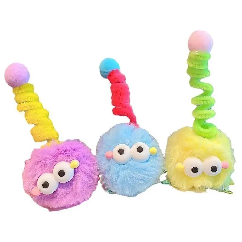Teletubbies kẹp tóc ngộ nghĩnh than bánh kẹp tóc mắt to dễ thương trẻ em xoắn tóc bóng mỏ vịt kẹp cô gái mũ đợt hàng 5
