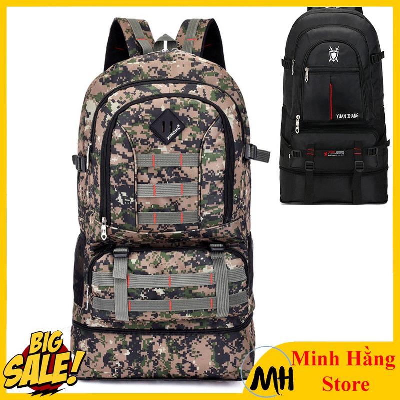 [NHIỀU MÀU- 80L] Ba Lô Phượt, Leo Núi Đi Bộ Đường Dài Cắm Trại Túi Đi Bộ Hành Lý Du Lịch Nam Nữ