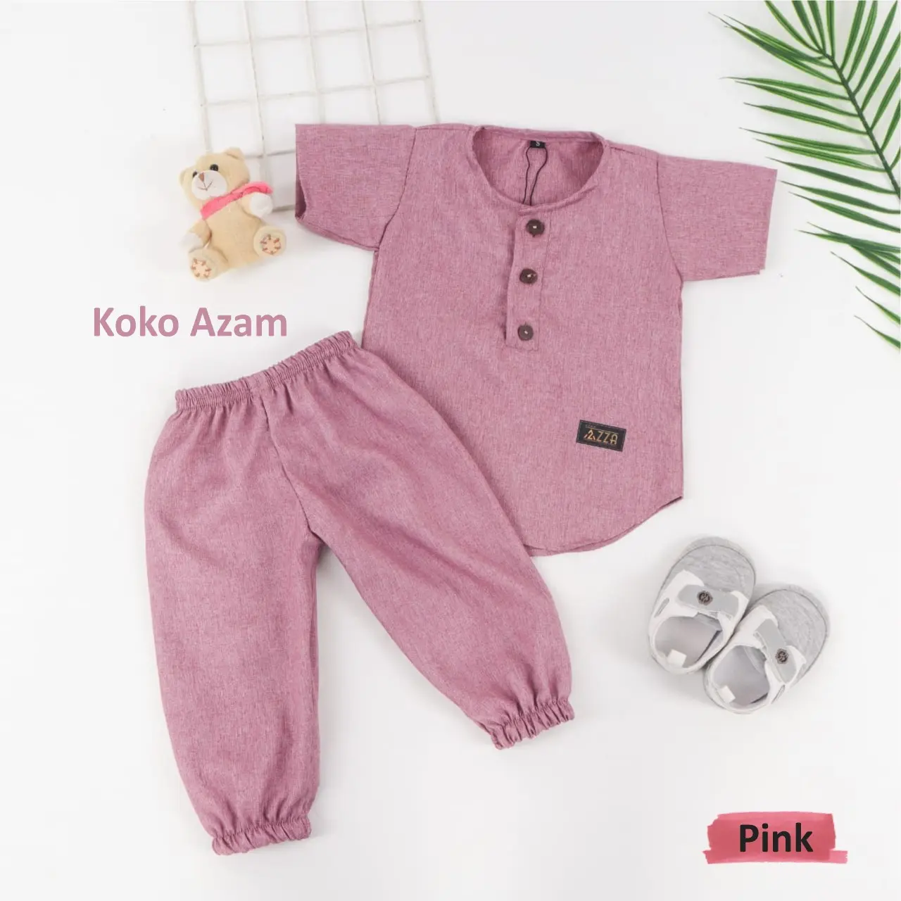 Baju koko Anak bayi laki laki 0-2 Thn / Setelan Koko Bayi