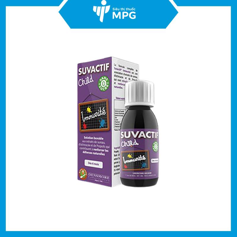 Siro Suvactif Child Immunite Pháp tăng cường miễn dịch - 125ml