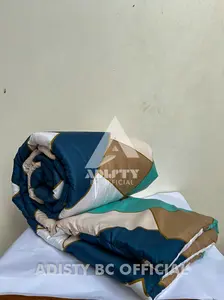 BEDCOVER SAJA MOTIF AMMERTA UKURAN KUMPLIT BERBAHAN PREMIUM TOP QUALITY BAHAN ADEM DAN HALUS ANTI LUNTUR