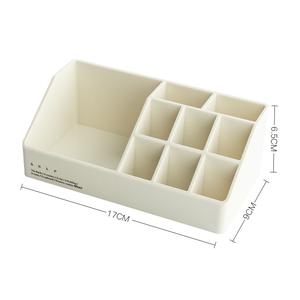 Kotak Penyimpanan Penjagaan Kulit Meja Solek, Mewah, Berbilang Lapisan, Alat Berguna, Penyusun Desktop Kapasiti Besar, Khas Supplies makanan ringan storage cabinet box with rollers kotak & tong penyimpanan