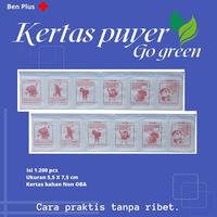 Gambar Kertas puyer obat Logo kartun lucu warna merah dari Kertas Puyer Indonesia Kota Semarang 2 Tokopedia