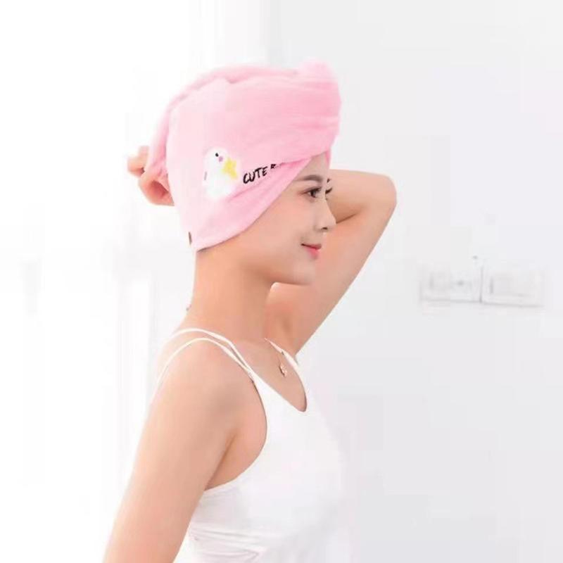 Product Introduction of Tuala Mikrofiber Lembut, Untuk Wanita, Tuala Topi Mandian, Topi Mandi, Topi Rambut Kering, Cepat Kering, Lembut, Sesuai untuk Wanita, Kepala Serban, Tuala Gadis Hijau Pengering 27