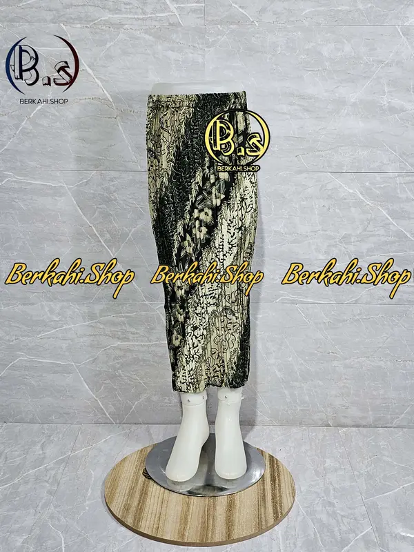 (Berkahi Shop) plisket batik anak/bawahan kebaya anak/plisket anak kondangan/plisket anak jumbo/plisket anak terbaru Bunga Cantik Rok 1