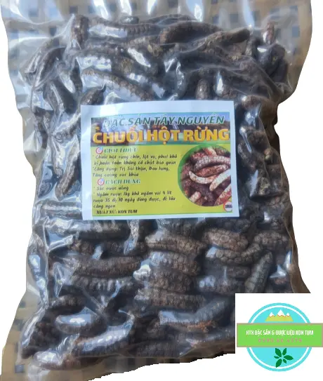 Chuối hột rừng Kon Tum hàng khô ráo không gãy nát có hút chân không (1 kí)