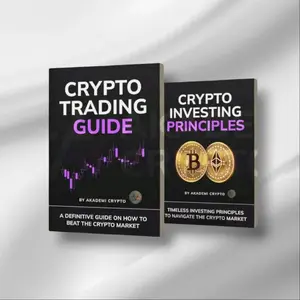 Paket 2 Buku Crypto Trading Guide - Crypto Investing Principles Oleh Akademi Crypto Money