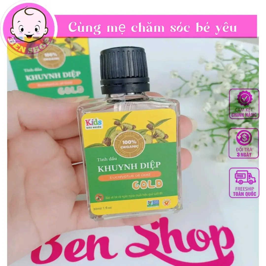Tinh Dầu Khuynh Diệp Chống Muỗi Bảo Nhiên cho Trẻ sơ sinh Em bé
