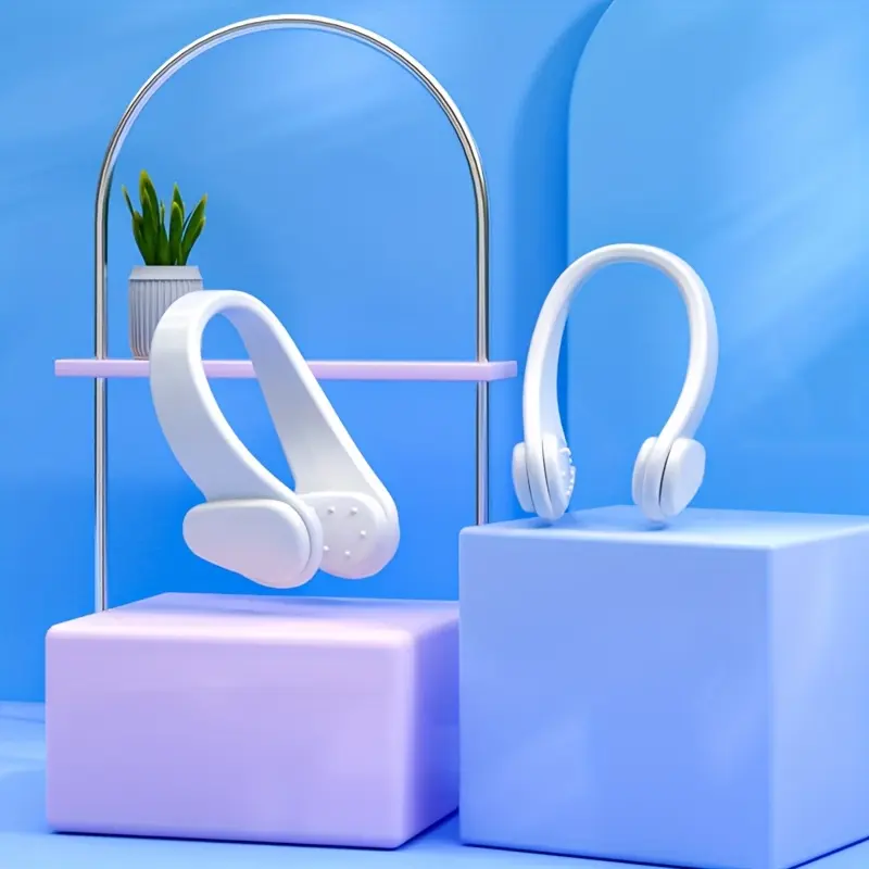 Kẹp Mũi Silicon, Chống Trượt, Để Bơi Lội, Lướt Sóng Và Lặn, Phụ Kiện An Toàn Dưới Nước, Màu Trắng, Thích Hợp Khi Tắm, Chống Sợ Chết Bỏ Thè, Cấp Độ Chuyên Nghiệp