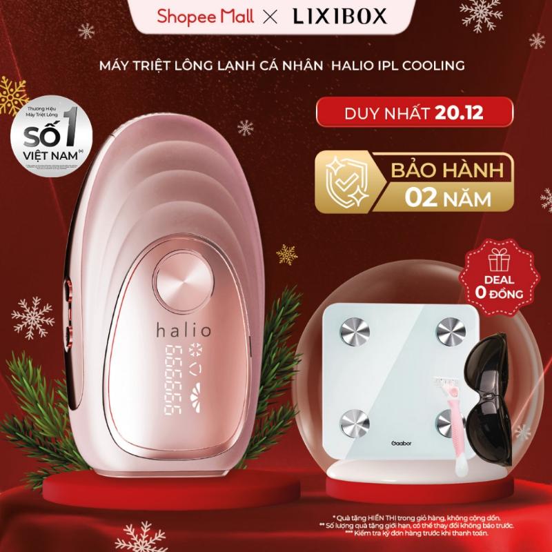 Z Máy Triệt Lông Băng Lạnh Trẻ Hóa Da Halio IPL Cooling Hair Removal Device