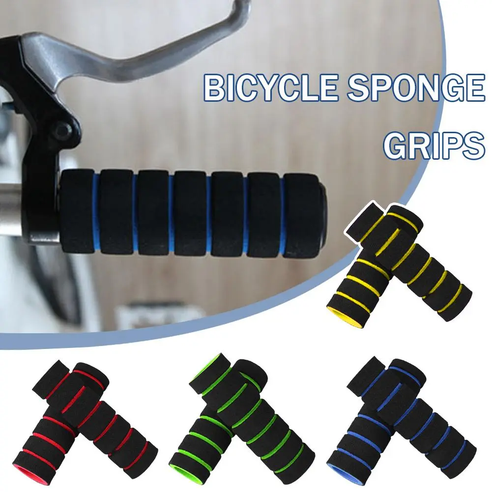 Soft Sponge Foam Bike Handle Bar Grips Hand Grip MTB Bicycle Road Grip Mountain Absorption K5X2