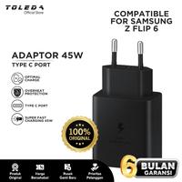 Gambar Adaptor Charger Compatible For Samsung Z Flip 6 45W PD Super Fast Charging 2.0 - 25W dari Toleda Indonesia Kota Tangerang 1 Tokopedia
