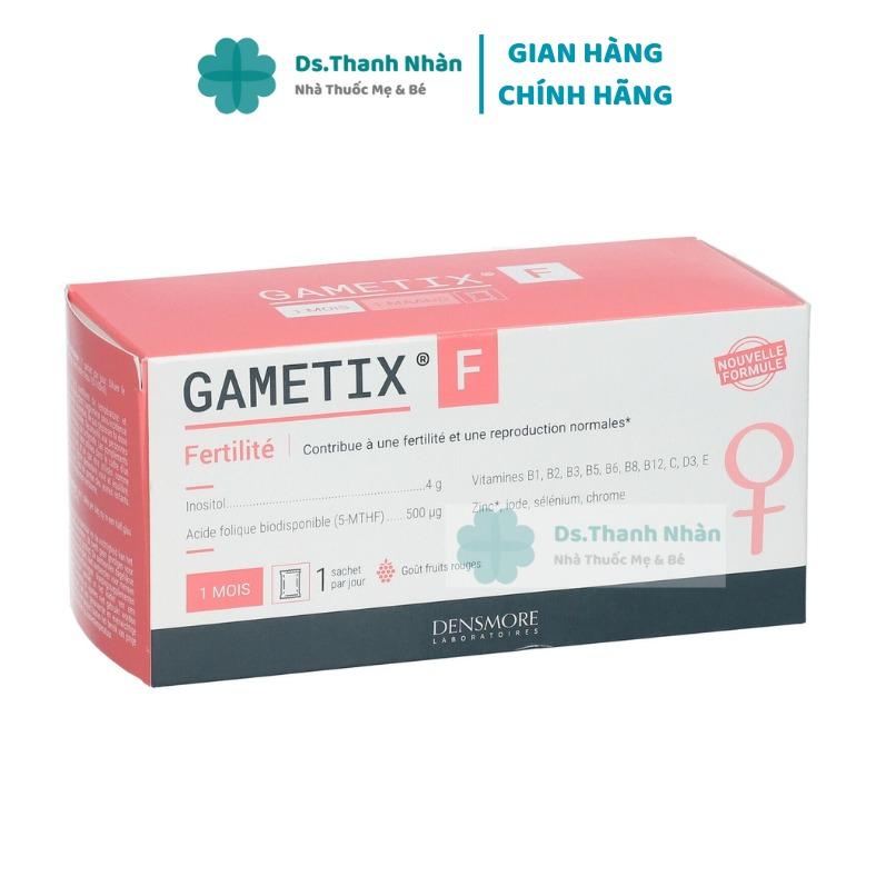 Bột Gametix F-dành cho phụ nữ hộp 30 gói