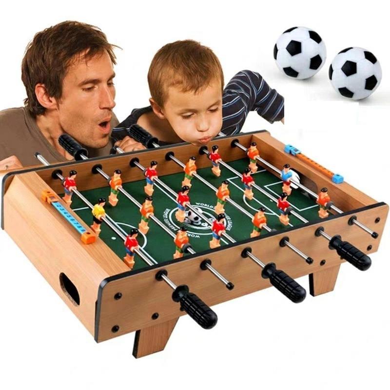 Bàn bi lắc mini dành cho gia đình vui chơi giải trí tại nhà kích thước lớn nhất 6 tay cầm và 2 trái bóng Đồ Chơi Toy Bộ Cờ