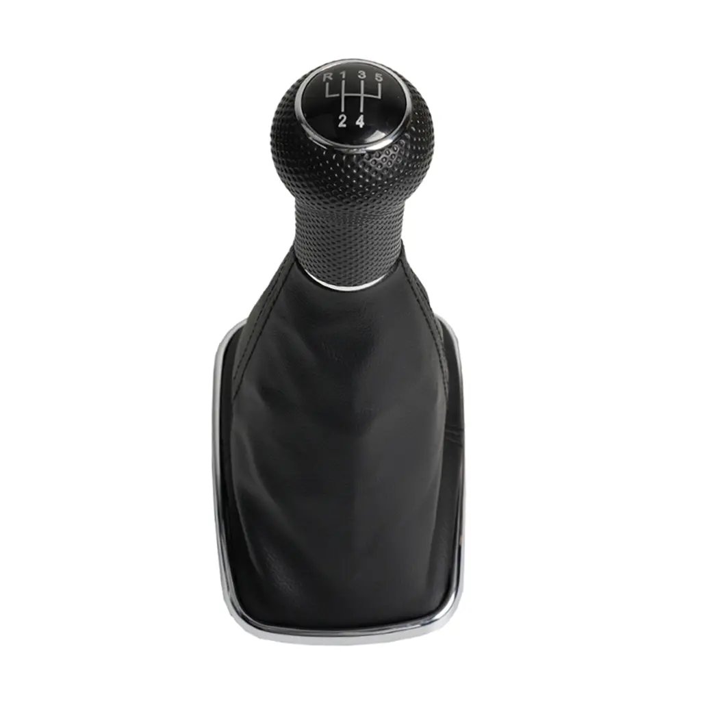 5/6-Speed Manual Transmission Stick Shift Knob Gear Lever Cover for VW Golf 4 MK4