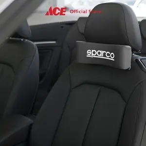Ace - Sparco Bantal Leher Mobil - Abu Abu I Merah I Biru