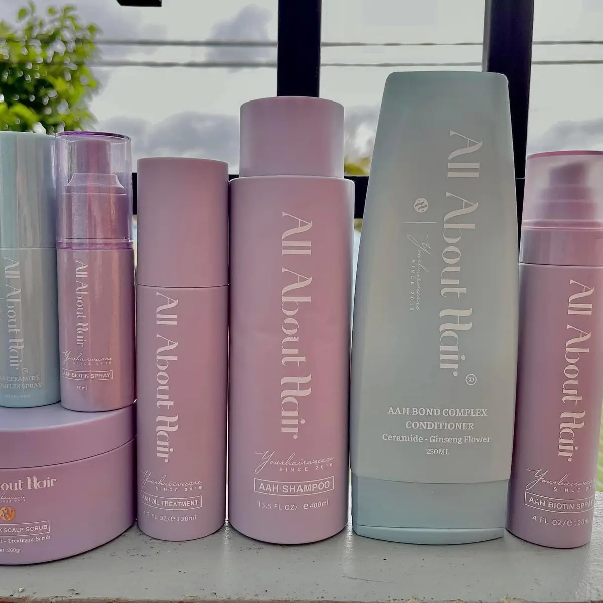 COMBO DẦU GỘI - Ủ - XẢ ALL ABOUT HAIR