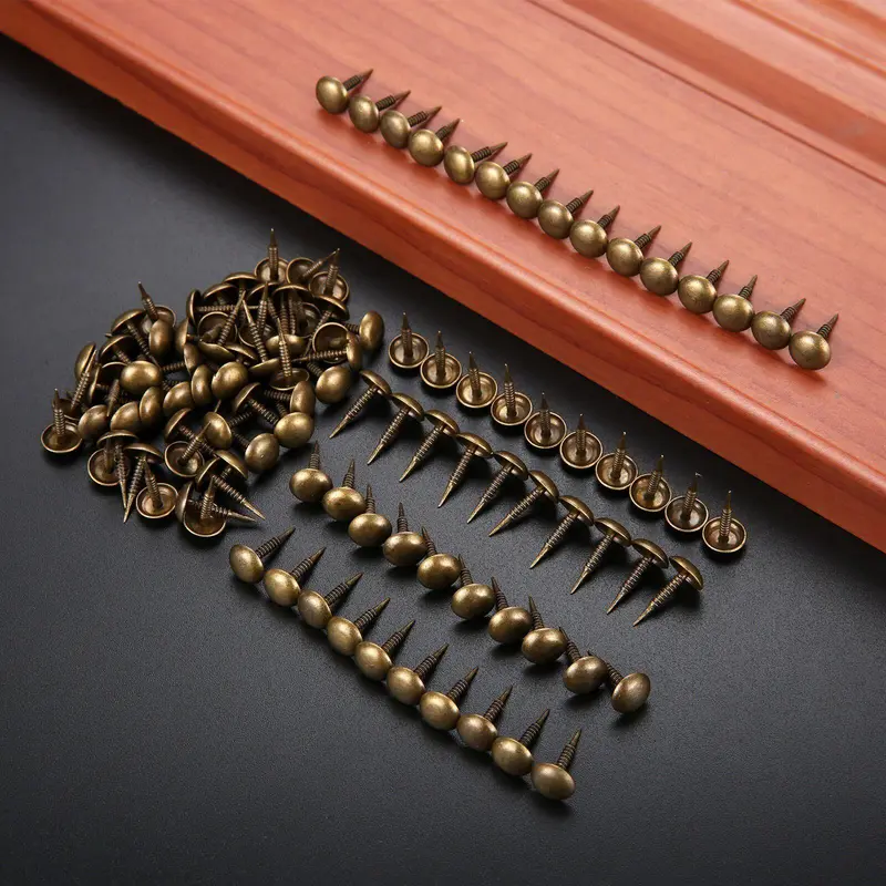 Antique Bronze Upholstery Nails, Jewelry Wood Box Sofa Tack Stud Pushpin Doornail, Furniture Home Decor 5