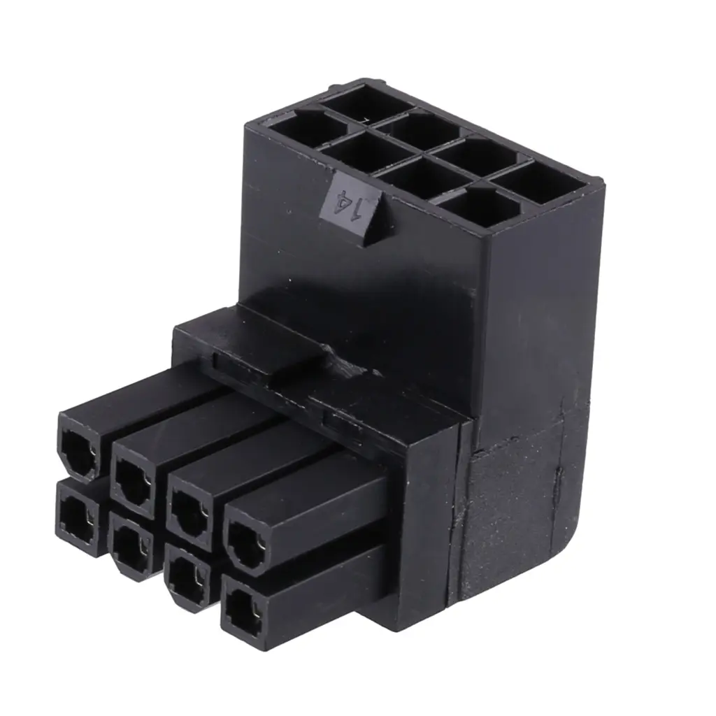 Mainboard CPU 8PIN Power Steering Connector 8pin Power Adapter CPU 8PIN 90Degree