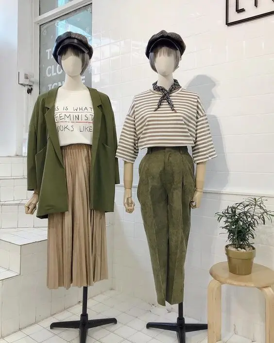Kemeja Blouse Korea Atasan Wanita 1