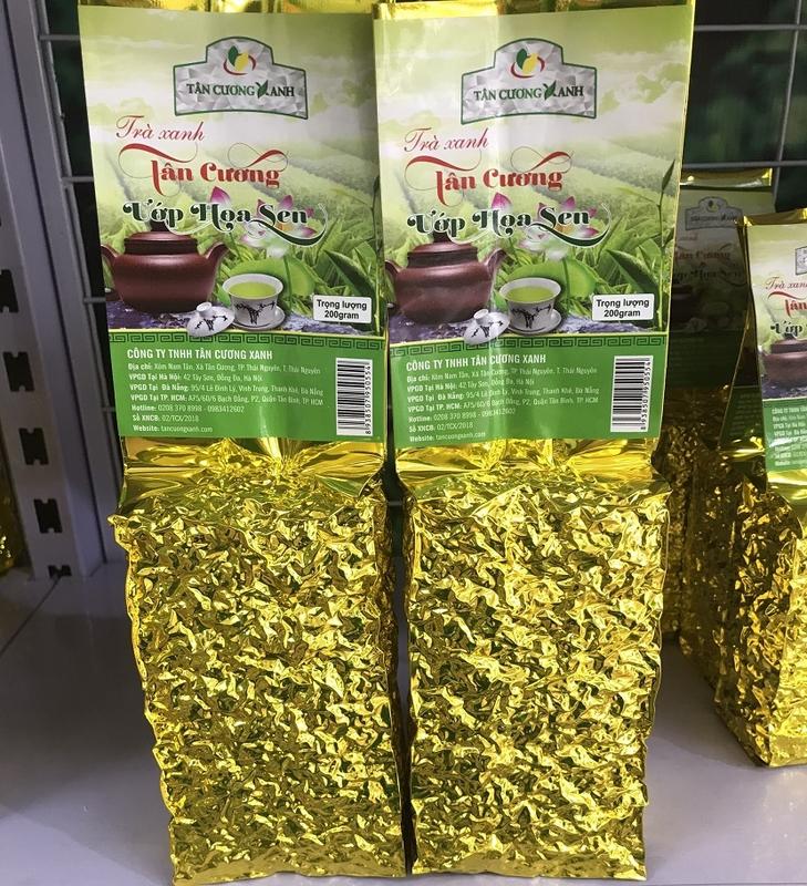 Trà Thái Nguyên Ướp Nhụy Sen Tây Hồ 100gr / 200gr/ 500gr