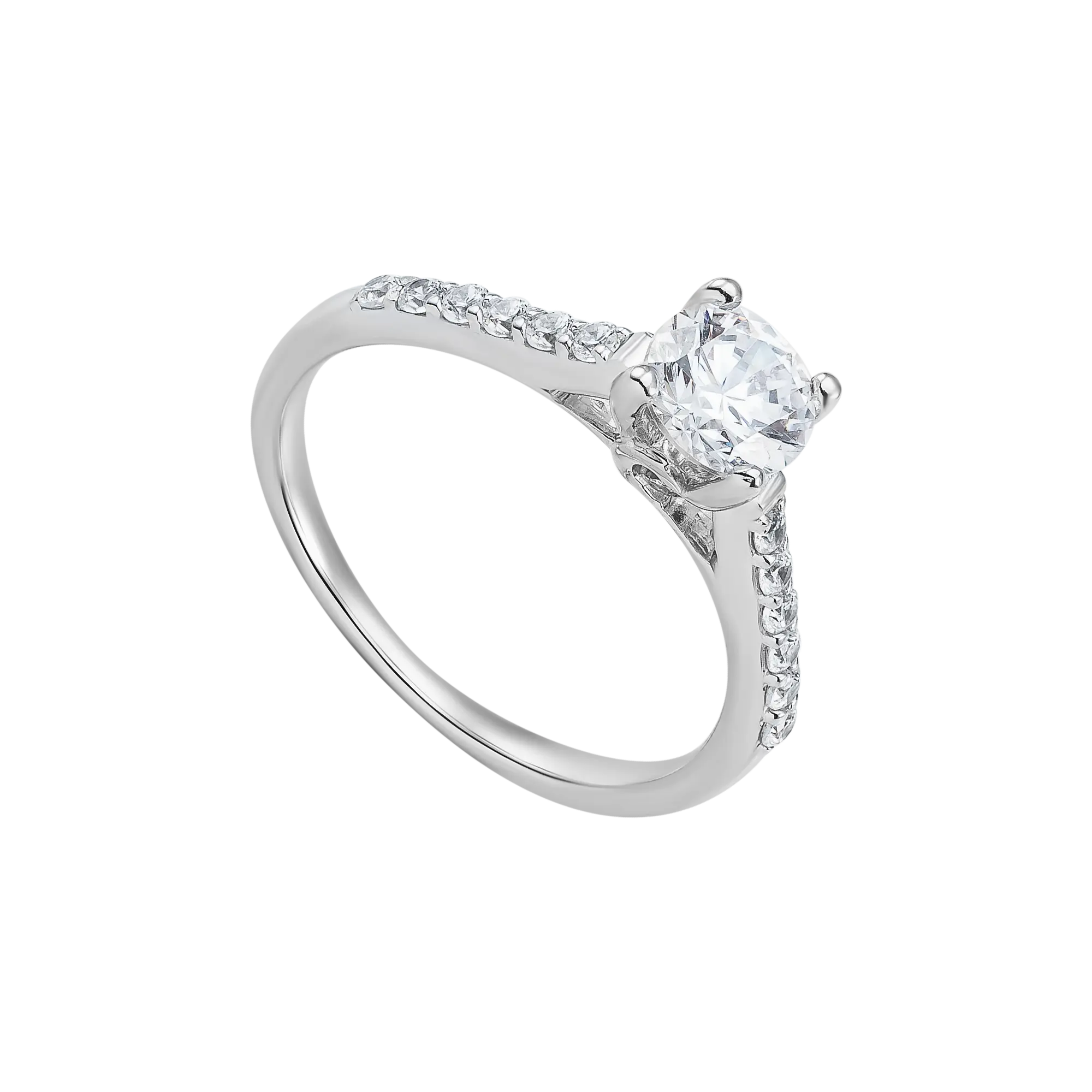 Nhẫn bạc đính đá PNJSilver XMXMK000151
