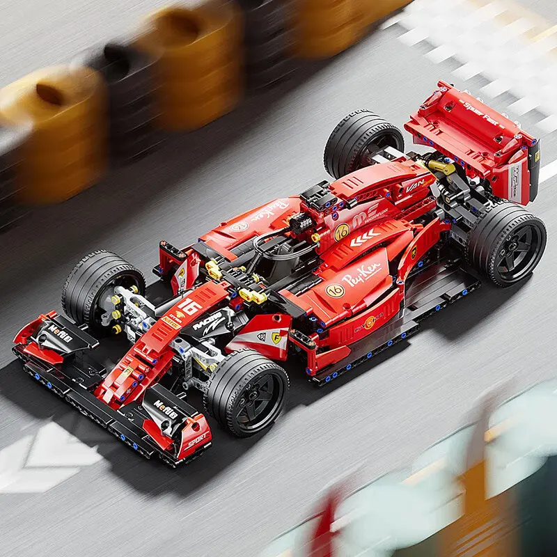 Ferari F1 Techno 7202 Puzzle Block Bricks Racing Car Gift for Boys Birthday Gift Eid Gift 3