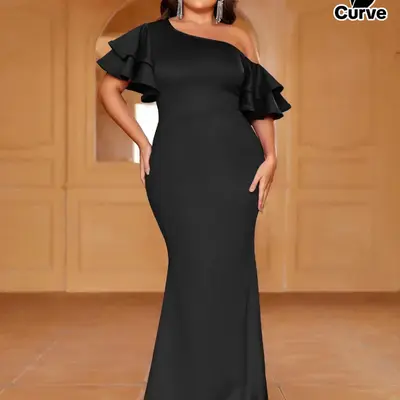 Fashion nova long dresses plus size best sale