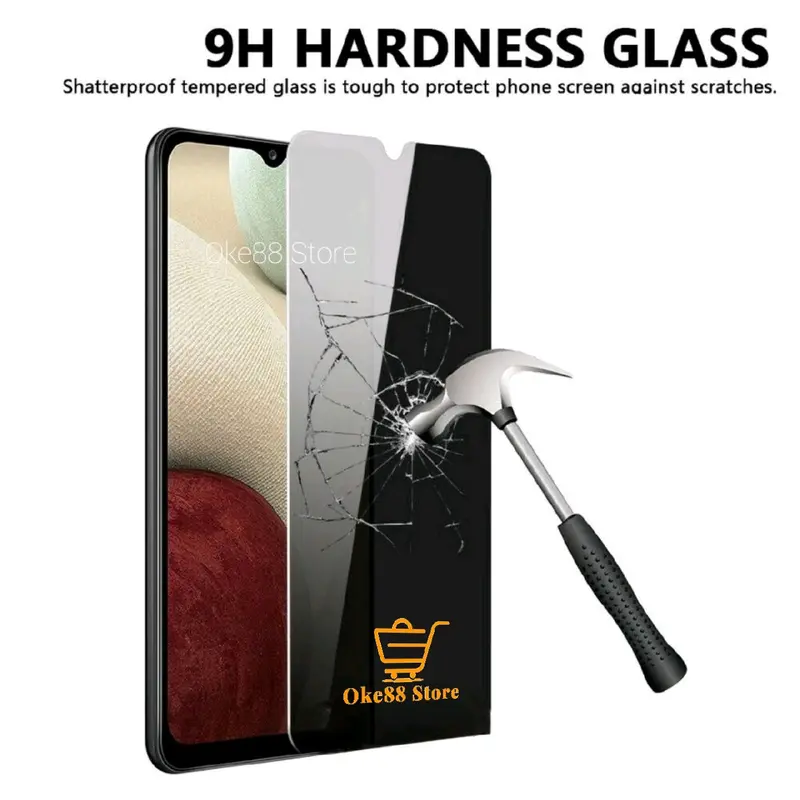 TEMPERED GLASS ANTI SPY SAMSUNG A04 A04E A04S A04 CORE A03 A03S A03 CORE A02 A02S A10 A10S A10E A11 A12 A20 A20E A20S A21 A21S A22 4G A22 5G A23 4G A23 5G A01S A05 A05S A05 A05 CORE PELINDUNG LAYAR ANTI INTIP PRIVACY ANTI GORES FULL LAYAR 5