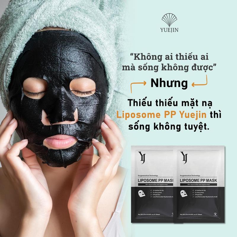 Product Introduction of Mặt nạ phục hồi đa tầng Yuejin Liposome PP Mask, cấp ẩm, giảm mụn và tái tạo làn dạ (1 miếng) 26