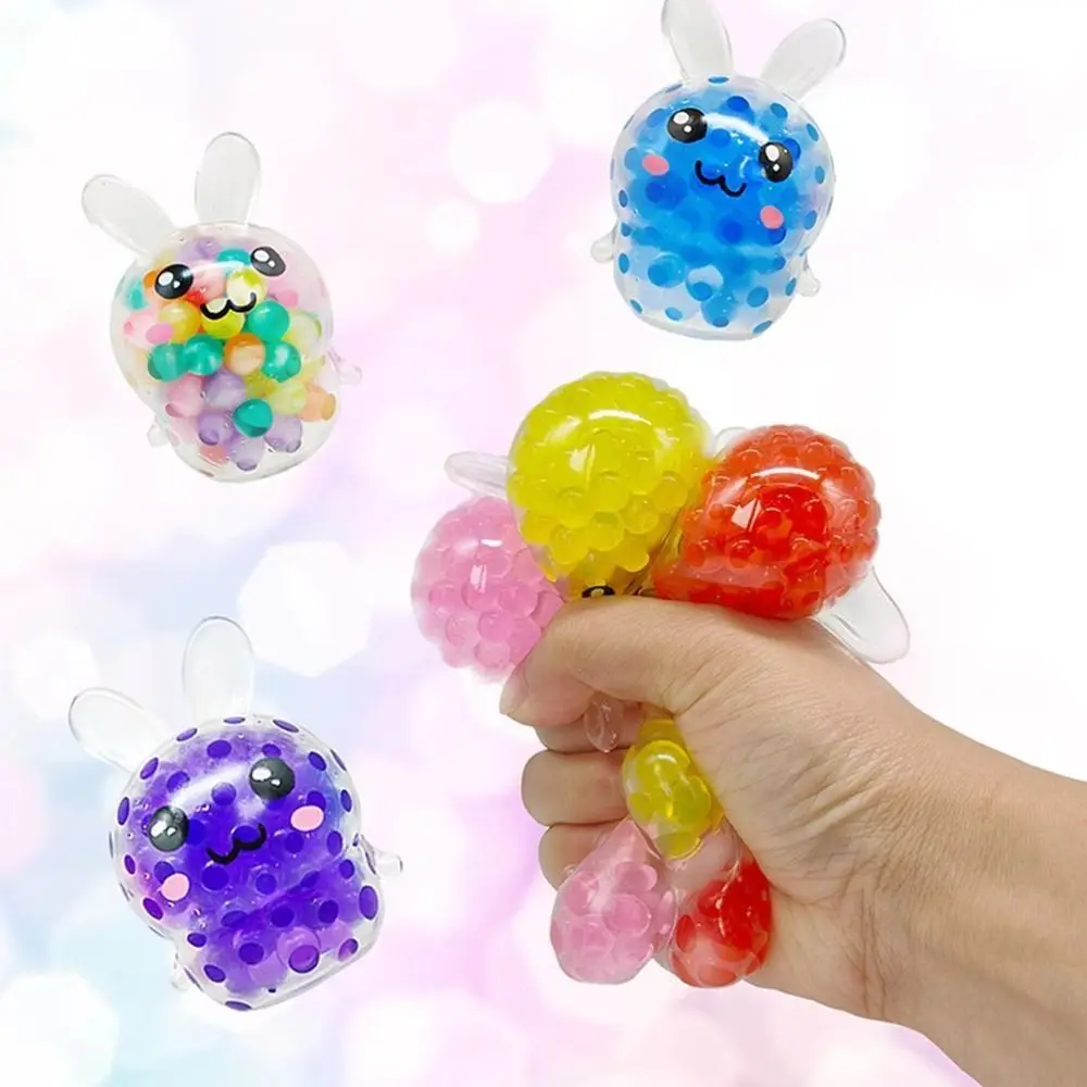 haggin Cute Squishy Bunny Bunny Squeeze Mini Stress Relief Soft Fidget ...