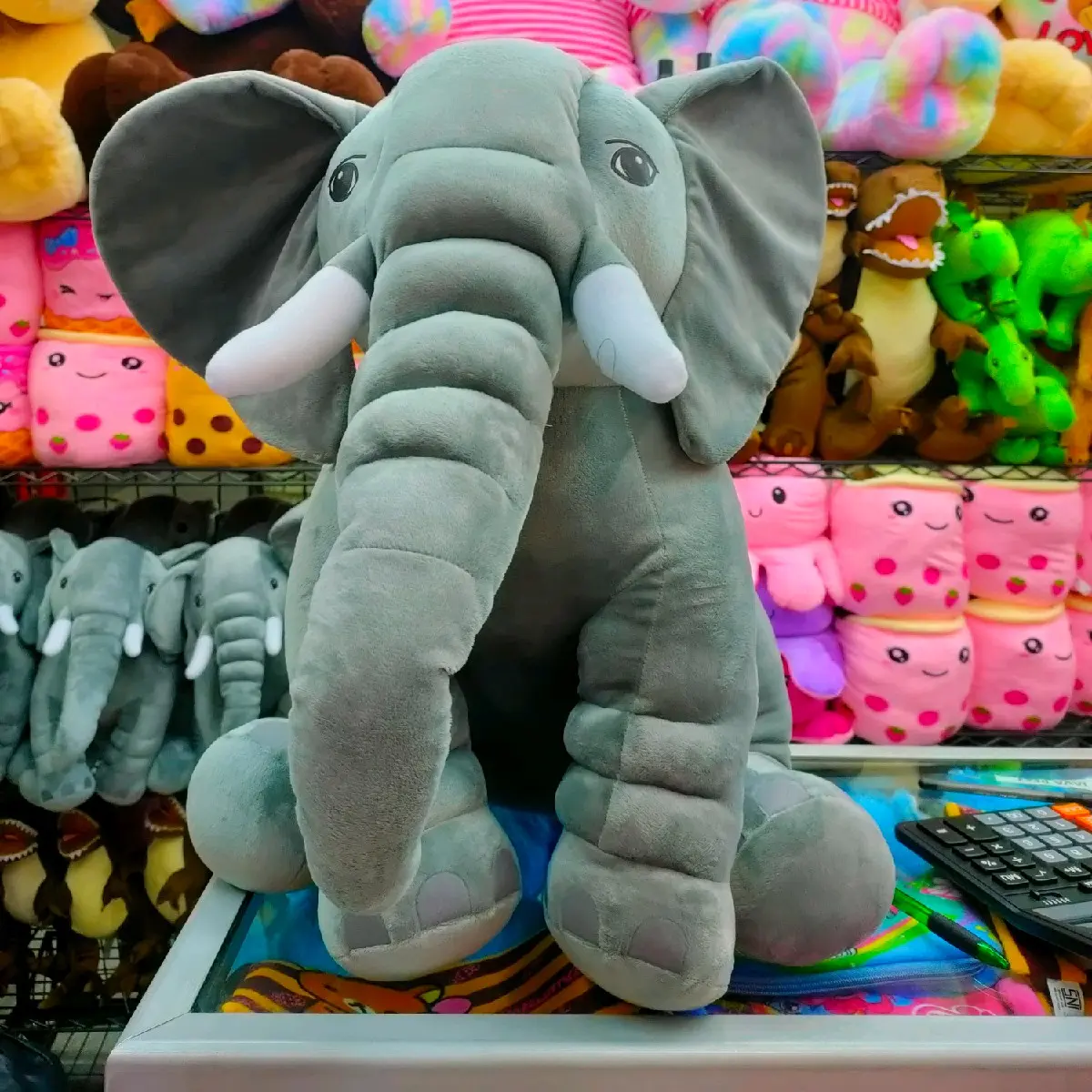 Boneka Gajah duduk jumbo