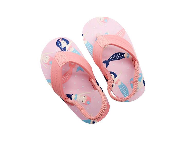Product Introduction of [New Model] AG SHOP Summer New Children's Slippers Flip-Flops Boys Girls Shoes Beach Shoes Baby Shoes Thong Sandals ✨ [Angel] ✨ 8