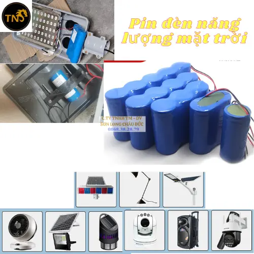 Pin sạc cho đèn năng lượng mặt trời  Lifefo4 32700 3,2V 6.000mah - 12.000mah - 18.000mah ..... đèn 100W - 200W - 300W