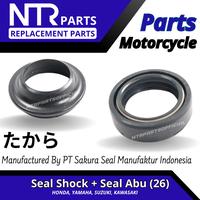 Gambar Seal Shock Set Seal Abu (26) Premium Kaze Blitz Atlis ZX130 NTR Parts Official dari NTRPARTS_NEW Kab. Tangerang 1 Tokopedia